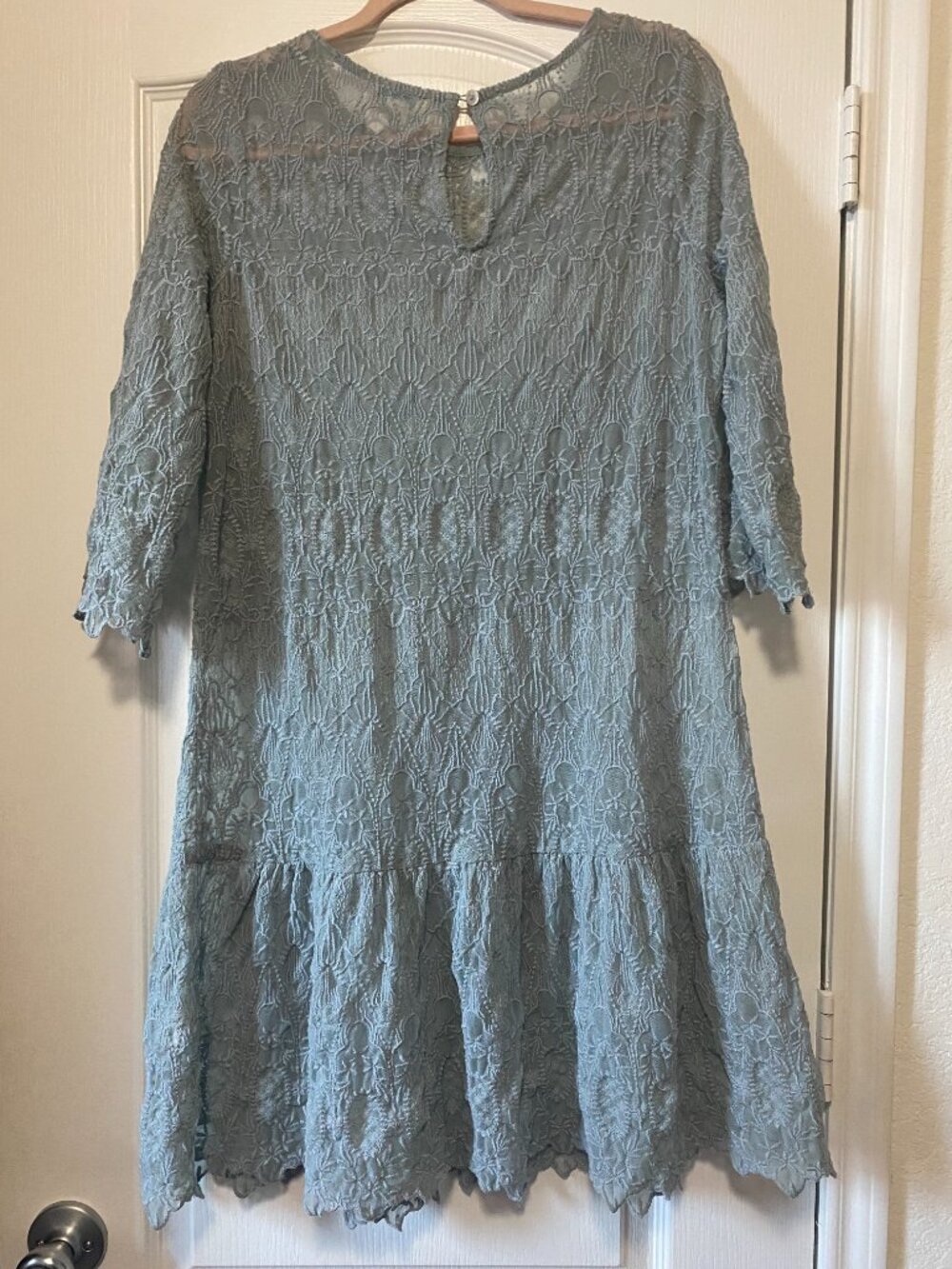 Sundance Catalog "Windflower Whisper" Lace Dress Cottagecore Whimsigoth - Picture 10 of 12